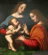 BASAITI, Marco Mystical Marriage of Saint Catherine oil on canvas